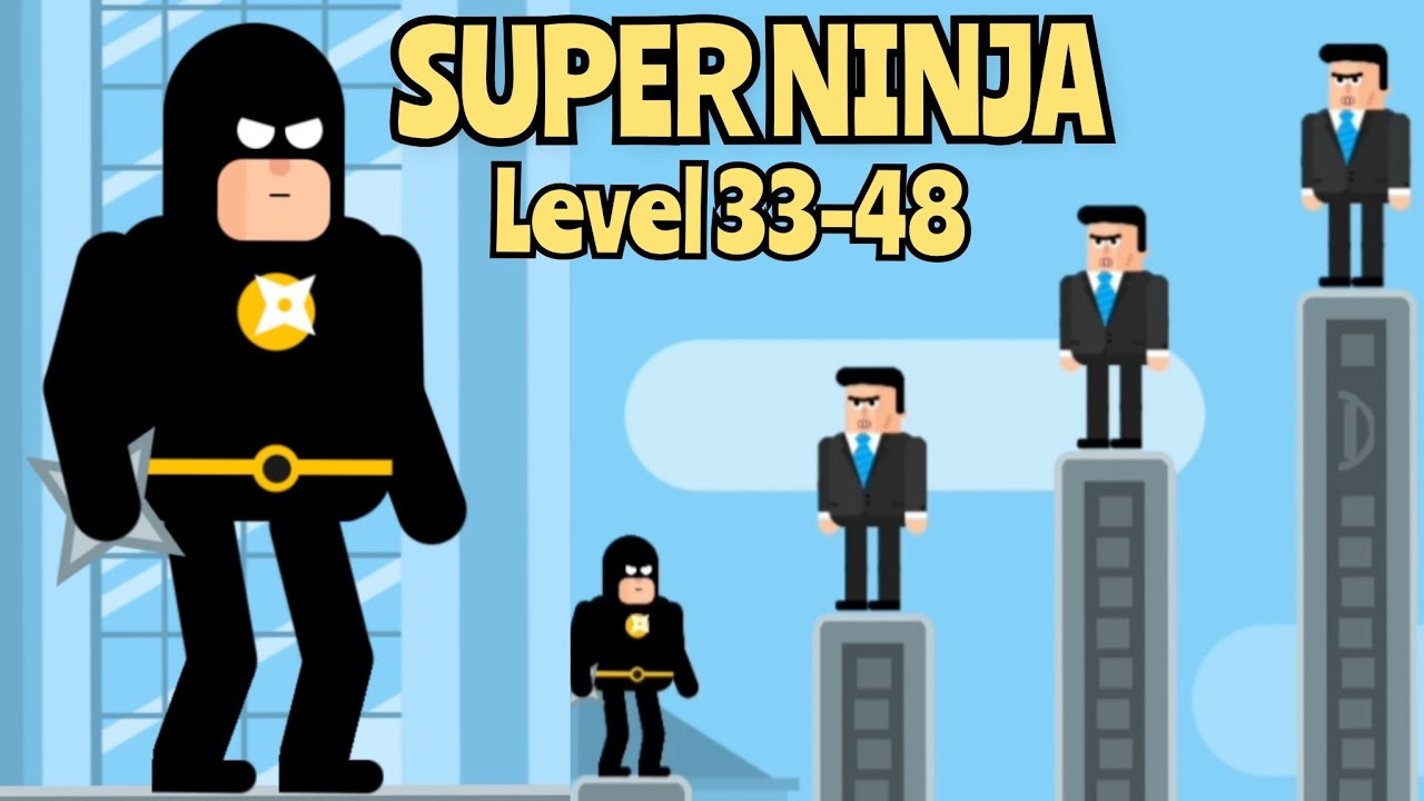 The Superhero League gameplay / level 33-48 Super Ninja / chapter 3 Superheroes / Lion Studios game