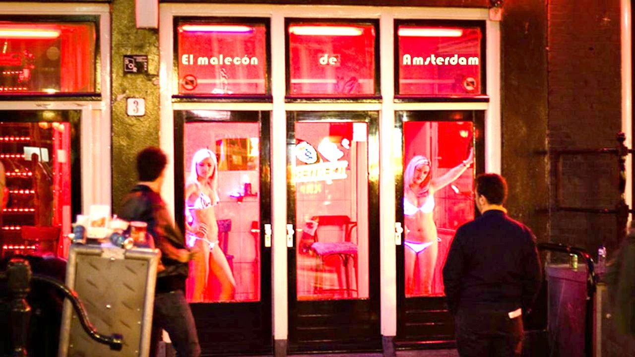 Red Light District Amsterdam The netherlands welcomes trump -