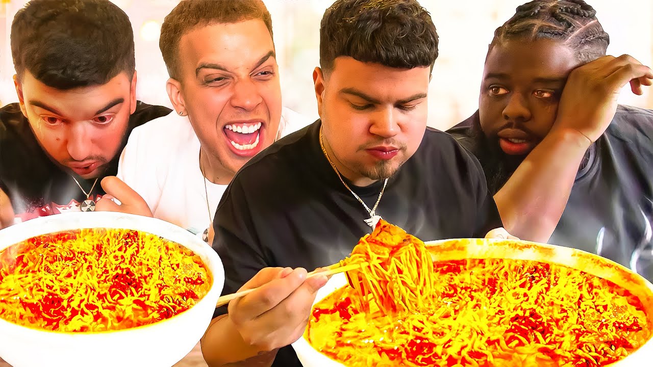 $10,000 WORLDS SPICIEST RAMEN CHALLENGE! 🔥 Nuke Squad Vs Food