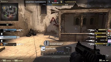 Clutch, Ace and Defuse on Mirage CS: GO