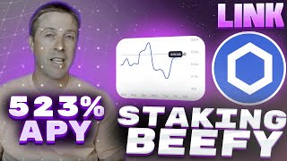 $LINK Staking: How To Stake LINK With 523% APY — [Step-By-Step Guide] | October 2025