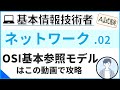 【A試験_ネットワーク】02.OSI基本参照モデルを理解する| 基本情報技術者試験