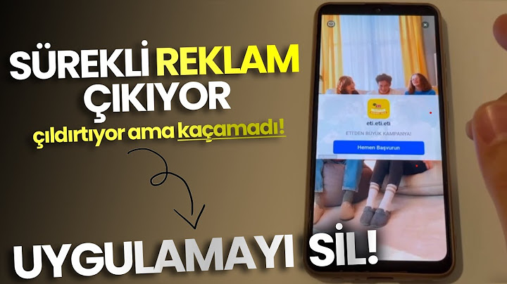 Tablette ve Telefonda Sürekli Reklam Çıkıyor (Çözüm) 2025