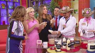 Rompiendo La Dieta Sofía Vergara Y Reese Withers Saborearon Obleas