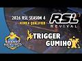 trigger vs GuMiho - PvT | 2026 RSL Season 4: Korea Server Qualifier | StarCraft 2 Tournament