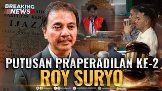 🔴BREAKING NEWS - Hakim Tolak Praperadilan Penetapan Tersangka Roy Suryo Kasus Ijazah Jokowi