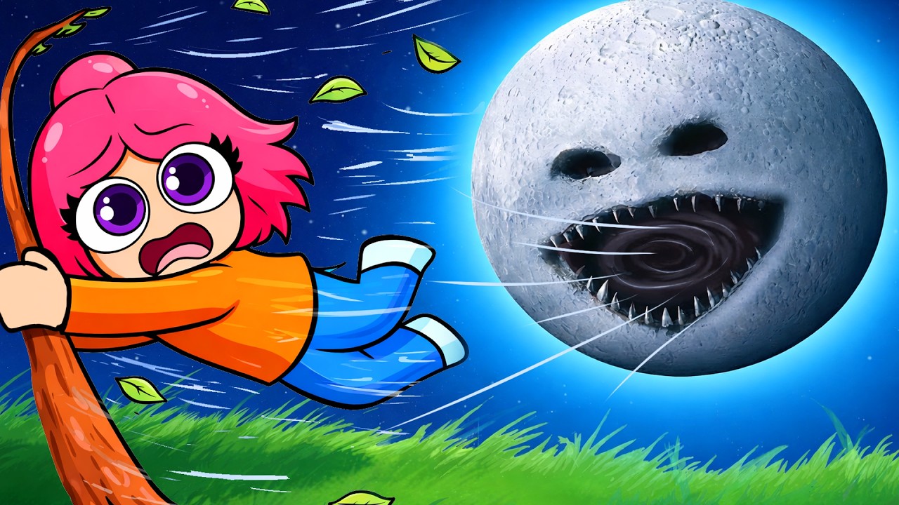 ПОМОГИТЕ! ЛУНА ХОЧЕТ МЕНЯ СЪЕСТЬ В РОБЛОКС