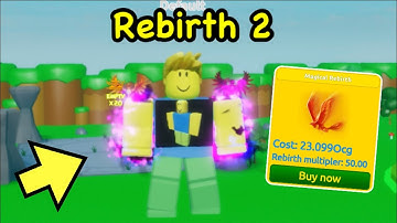 I Unlocked REBIRTH 2 in Roblox FAST LIFTING SIMULATOR