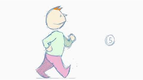 My first 2D animation in Blender.