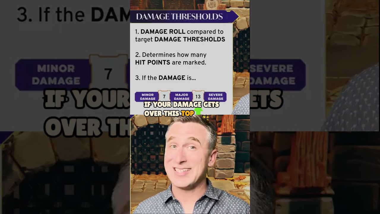 Damage Thresholds & Armor Slots #daggerheart