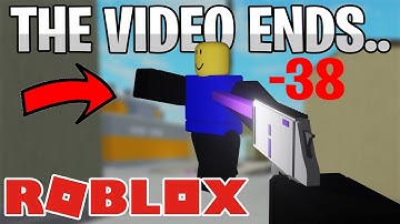 if I miss a headshot, the video ends... hit every shot lol (Roblox Arsenal)