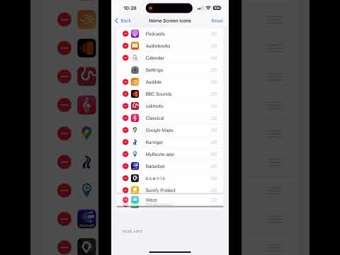 HOW TO REORDER HOME SCREEN ON CARPLAY ON YOUR CARPURIDE W702 OR W502