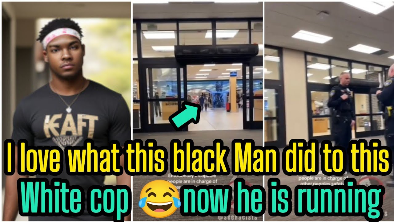 WHITE Cop Try to intimidate BLACK Man And got His A$$ whooped 😂 Now he ...