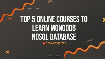 5 Best  Mongo  DB and NoSQL Database Online Course for Beginners