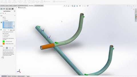 How to create shell element mesh in SolidWorks