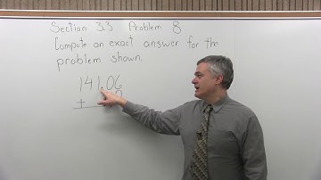 MTH 060 : Section 3.3 Problem 8 - Mathematics with Dan Avedikian