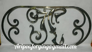 Художественная ковка от Арипова. Вензель. Forging. Художественная ковка от Арипова. Вензель. Forging.
