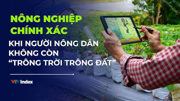 Nông nghiệp chính xác: Khi người nông dân không còn “trông trời trông đất” | VTVIndex