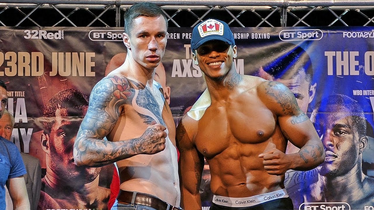 anthony yarde vs dariusz sec weigh in final face off youtube