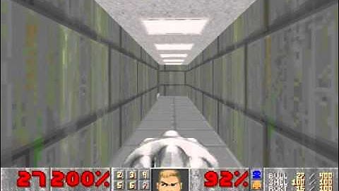 Ultimate Doom (100%) Walkthrough (E2M6: Halls of the Damned)