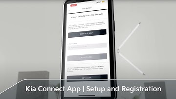 Kia Connect App - Kia Connect setup and vehicle registration