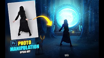 Magical Forest - Photoshop Manipulation Speed Art Tutorial