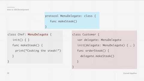 Intro to iOS Development: Lecture 3 - Navigation, MVC, and Delegation