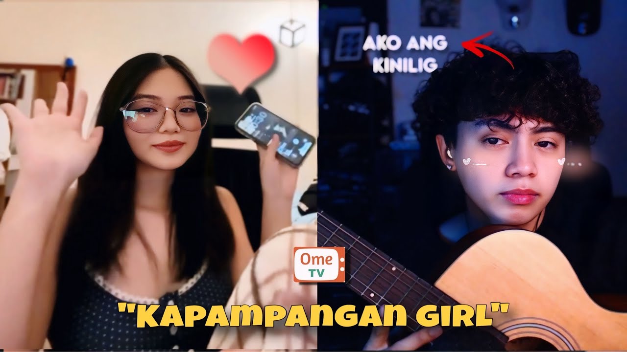 “BINANATAN AKO NG PICK UP LINES 😳 | OmeTV Kapampangan Girl”