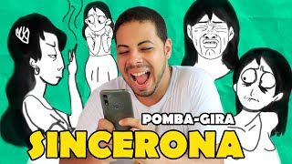 REAGINDO A POMBA-GIRA MAIS FAMOSA DO TIKTOK | Descubra CURIOSIDADES sobre as tirinhas!