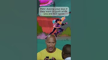 When you ask the squad to push after you already pushed