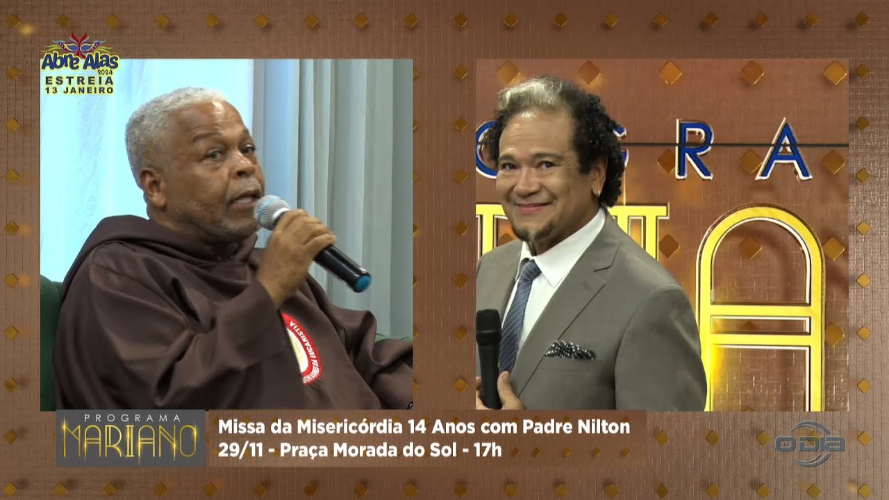 Padre Nilton promove 14 anos da Missa da Misericórdia 25 11 2023