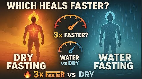 Why Dry Fasting Works Faster Than Water Fasting [Science + Experience]