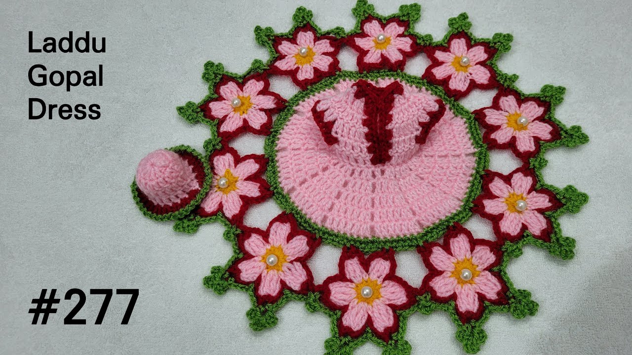 How to make Woollen Dress for Laddu Gopal || लड्डू गोपाल जी की सर्दियों की ड्रेस बनाएं (all sizes)