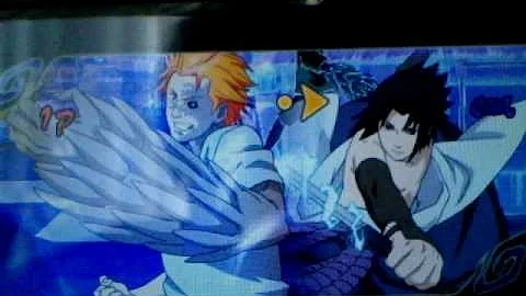Naruto Shippuden Ultimate Ninja Heroes 3: Jugo vs Sasuke
