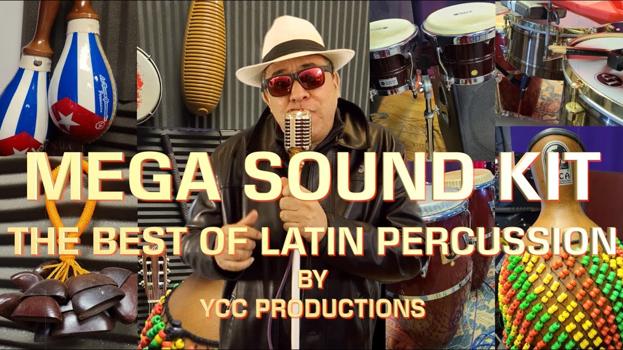 MEGA SOUND KIT "THE BEST OF LATIN PERCUSSION" (Samples, Loops, Waves