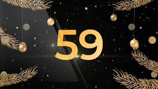 Den Merry Christmas 60 Sec Countdown
