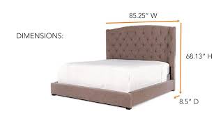 Gerlane Graphite Cal. King Upholstered Panel Bed from Ashley https://colemanfurniture.com/gerlane-graphite-cal-king-upholstered-panel-bed.htm FREE NATIONWIDE DELIVERY & SETUP. BEST