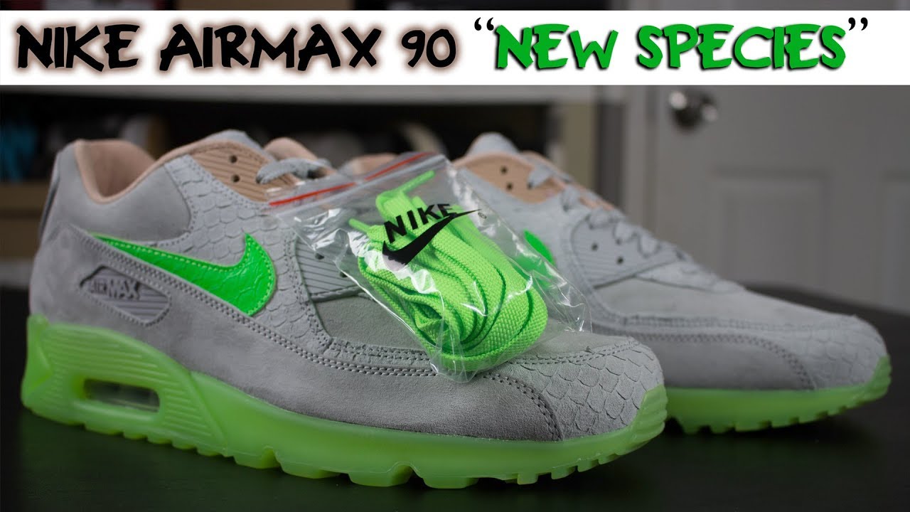 air max 90 new species on feet