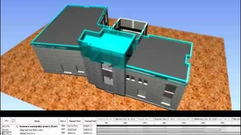 BIM SIMULATION (using revit naviswork and msproject)