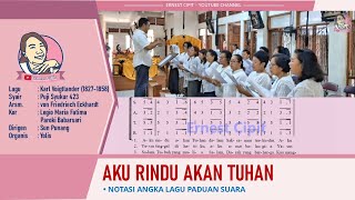 Aku Rindu Akan Tuhan | Lagu Komuni | Puji Syukur 423 | Legio Maria Fatima