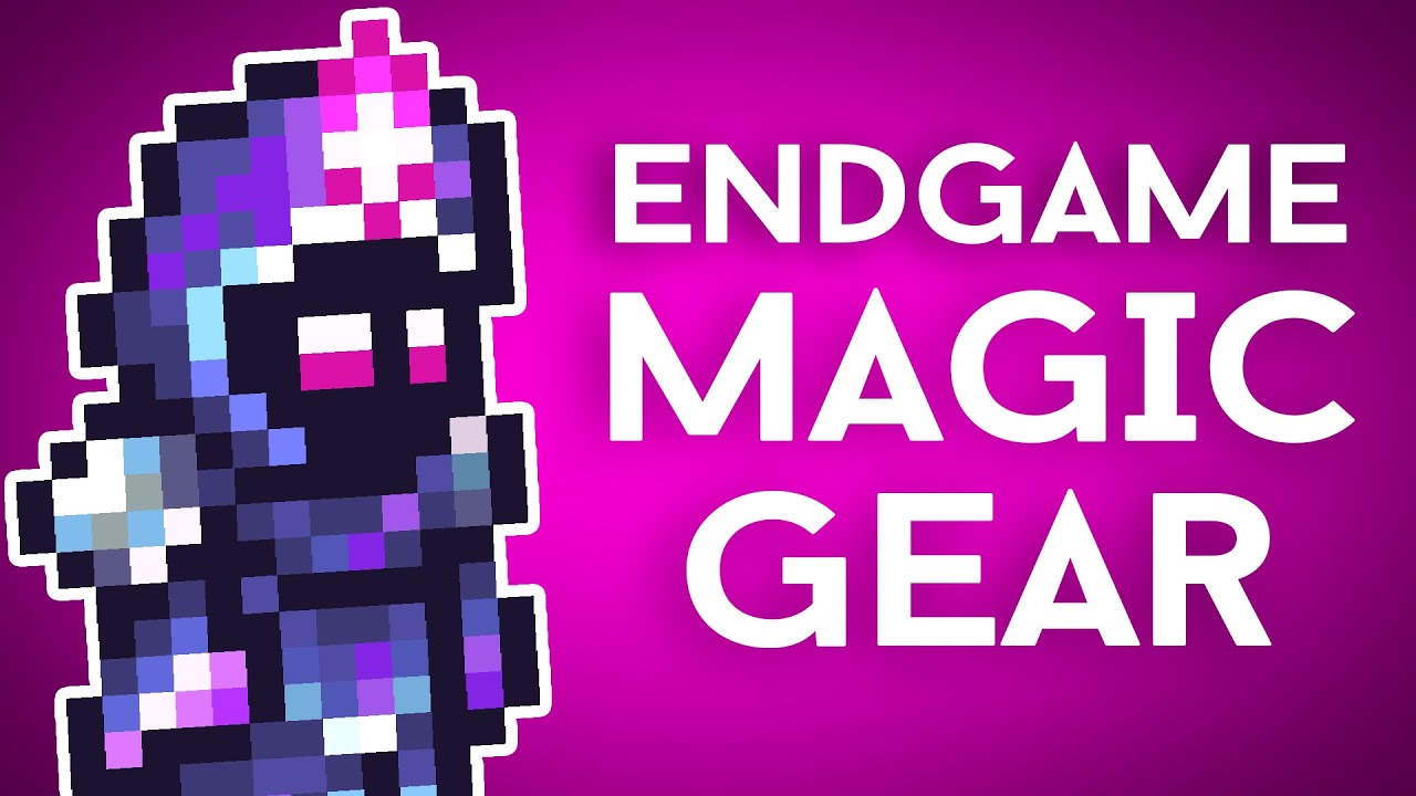 Terraria 1.3 ENDGAME MAGIC GEAR! YouTube