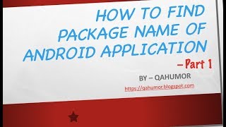 How to get the package name of Android application  - Part 1 | Using Playstore technique screenshot 2