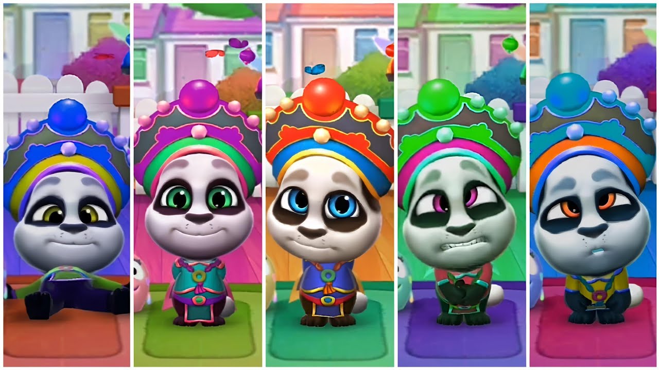 Meet Panda Tom! My Talking Tom 2 Gameplay 