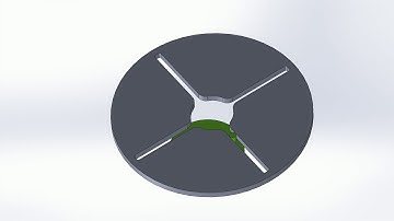 internal geneva mechanism( Using SolidWorks)