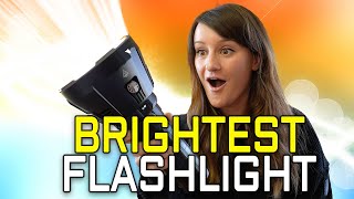 I Bought The World's Brightest Flashlight....