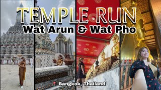 WAT ARUN & WAT PHO | Thailand Trip 2023 🇹🇭 | Temple Run