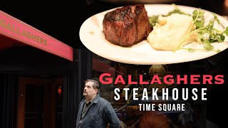 Gallaghers Steakhouse.A New Visit to an Old Classic Steakhouse in Times Square NYC.