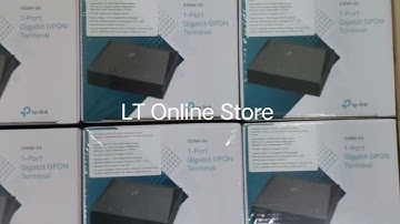 TP Link XZ000-G3 1-Port Gigabit GPON Terminal #tplink #router