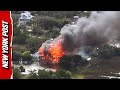 New Drone Footage Shows Flames Devour South Carolina Judge&#39;s Home – As Death Threats Revealed