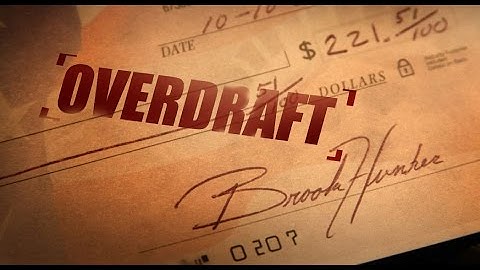 Banking Basics - Overdrafts